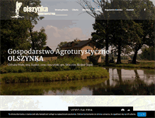 Tablet Screenshot of olszynka.ochaby.pl